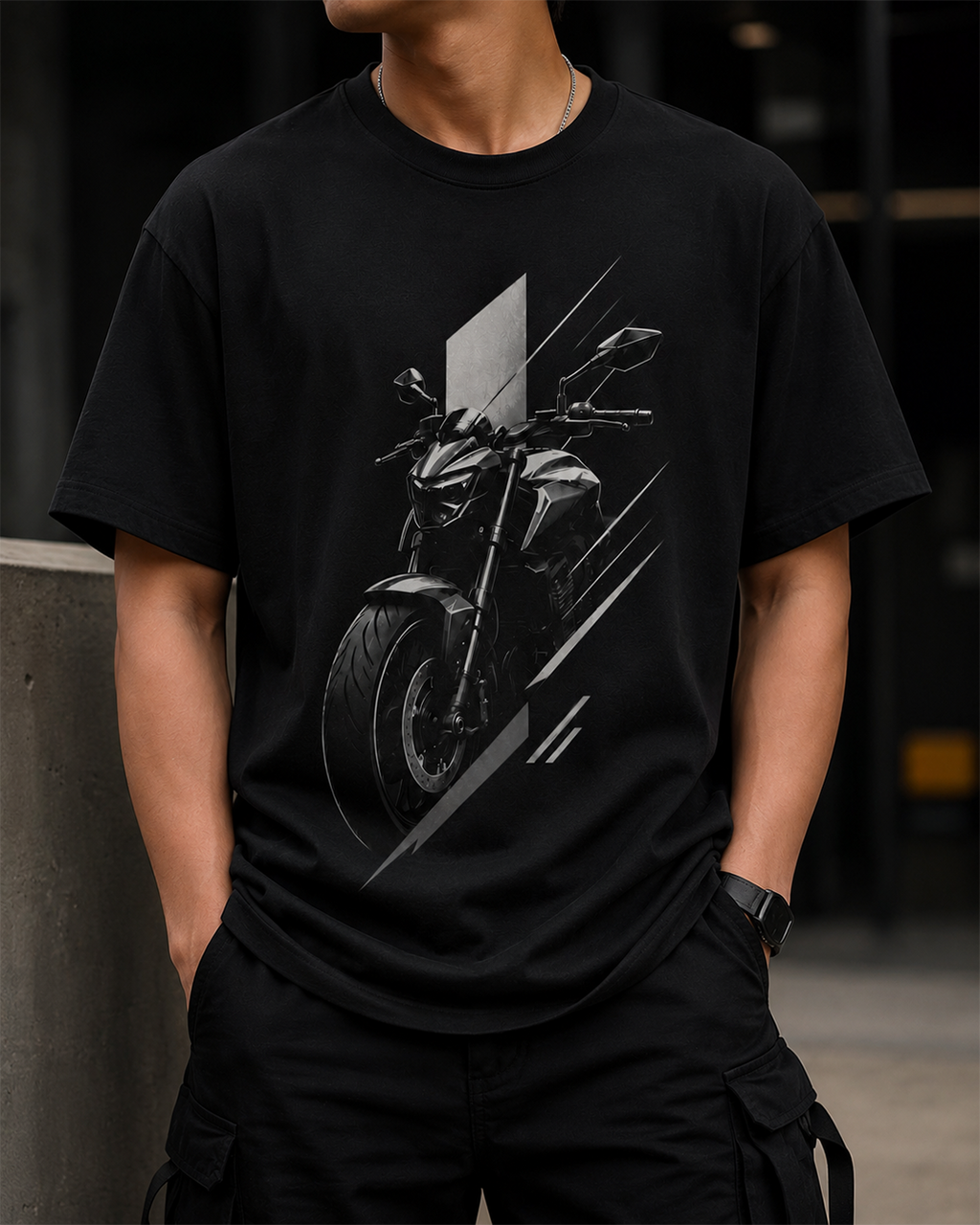 Stealth Sport Bike Graphic T-Shirt