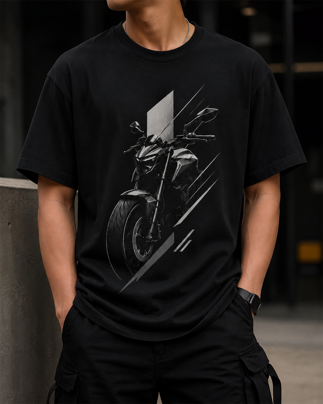 Stealth Sport Bike Graphic T-Shirt