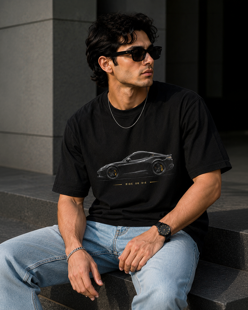 Ride or Die Sports Car | Graphic T-Shirt