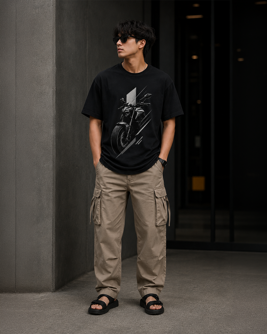 Stealth Sport Bike Graphic T-Shirt