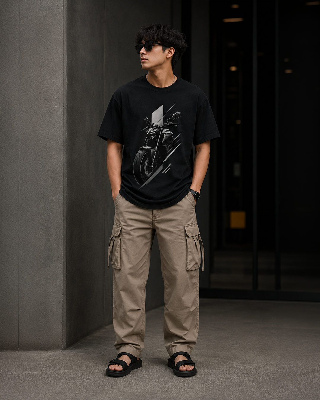 Stealth Sport Bike Graphic T-Shirt